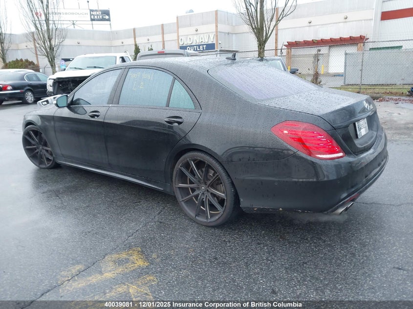 WDDUG8FB3FA120789 2015 MERCEDES-BENZ S-KLASSE photo no. 3