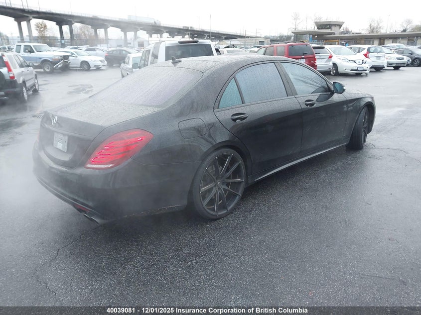 WDDUG8FB3FA120789 2015 MERCEDES-BENZ S-KLASSE photo no. 4