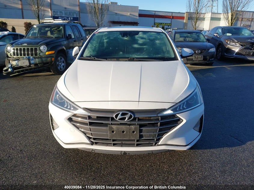 2019 Hyundai Elantra Sel/Value/Limited VIN: KMHD84LF1KU774251 Lot: 40039084