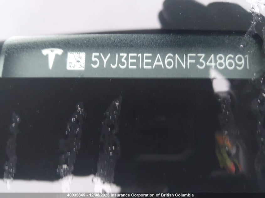 5YJ3E1EA6NF348691 2022 TESLA MODEL 3 photo no. 18