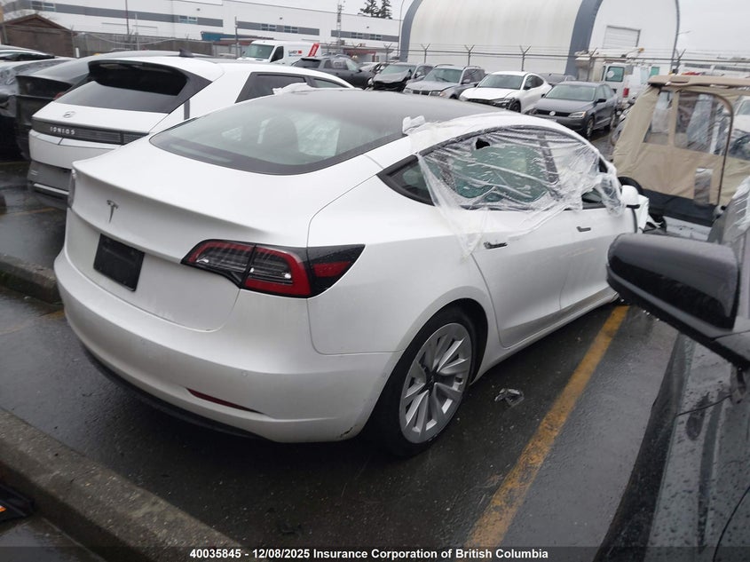 5YJ3E1EA6NF348691 2022 TESLA MODEL 3 photo no. 4