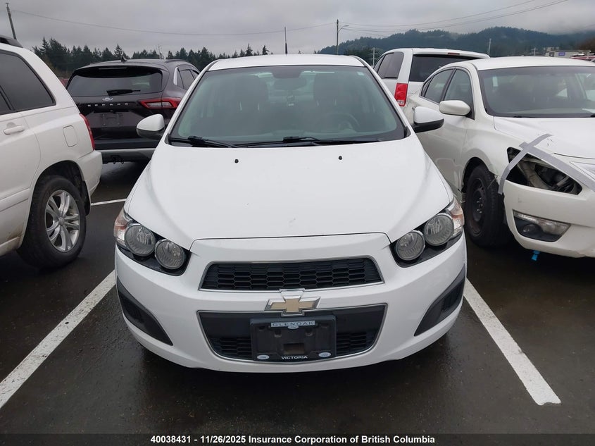 2012 Chevrolet Sonic Lt VIN: 1G1JC5SH1C4122111 Lot: 40038431