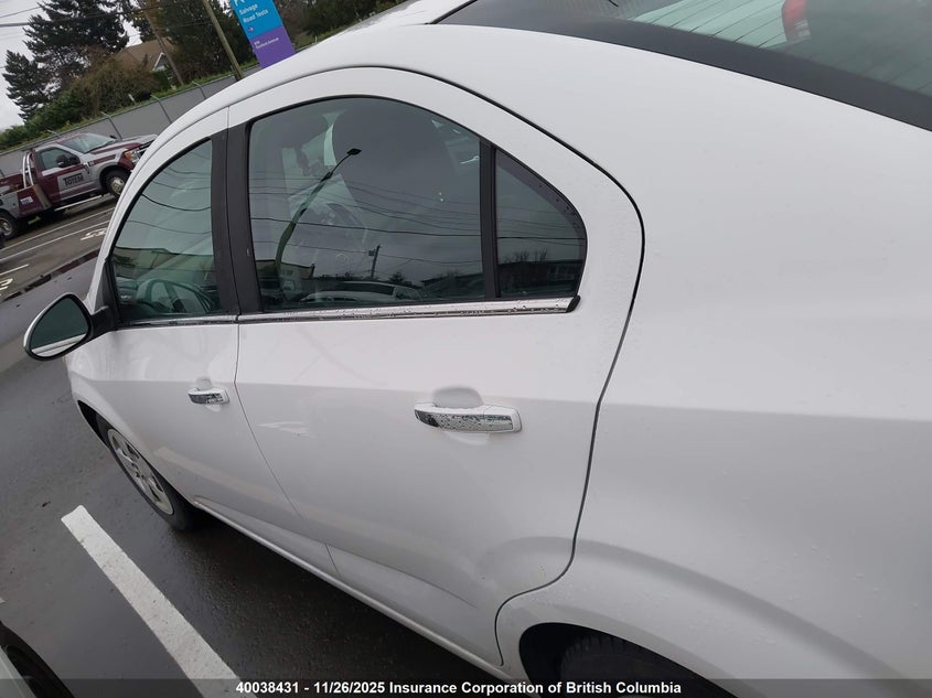 2012 Chevrolet Sonic Lt VIN: 1G1JC5SH1C4122111 Lot: 40038431