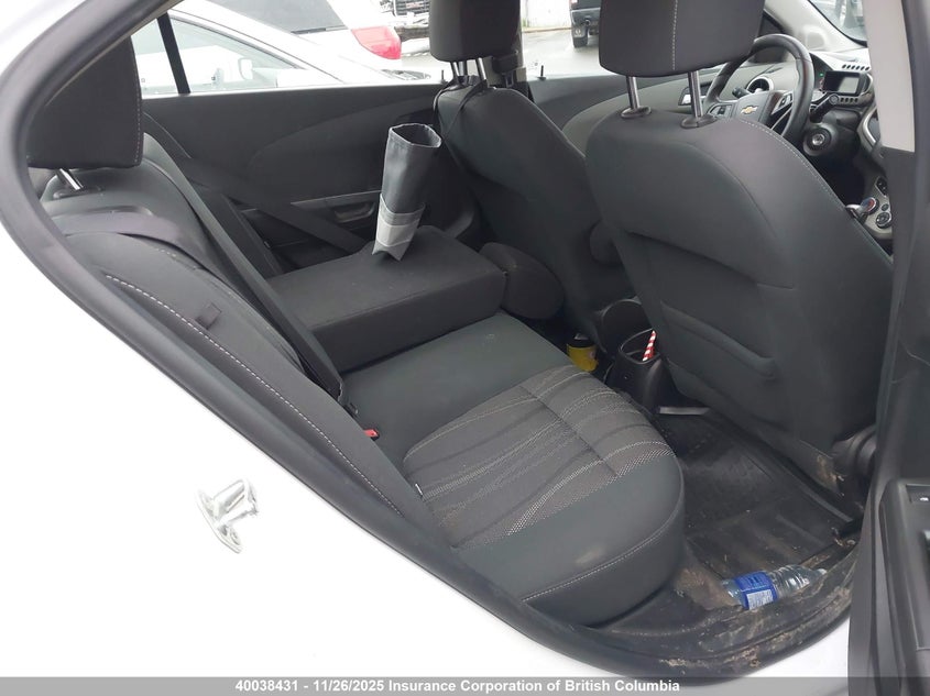 2012 Chevrolet Sonic Lt VIN: 1G1JC5SH1C4122111 Lot: 40038431