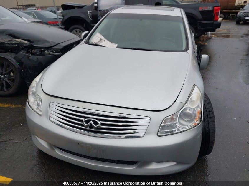 2007 Infiniti G35 VIN: JNKBV61E17M729214 Lot: 40038577