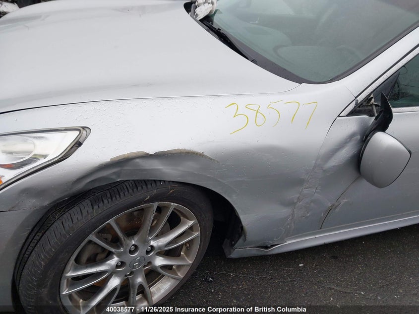 2007 Infiniti G35 VIN: JNKBV61E17M729214 Lot: 40038577