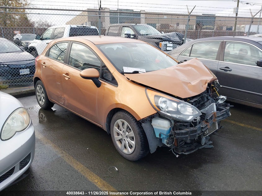 KNADM5A33D6801100 2013 Kia Rio Lx auction photo 1