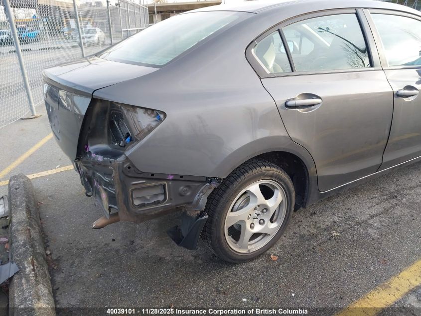 2012 Honda Civic VIN: 2HGFB2F46CH035850 Lot: 40039101