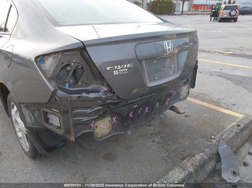 2012 Honda Civic VIN: 2HGFB2F46CH035850 Lot: 40039101