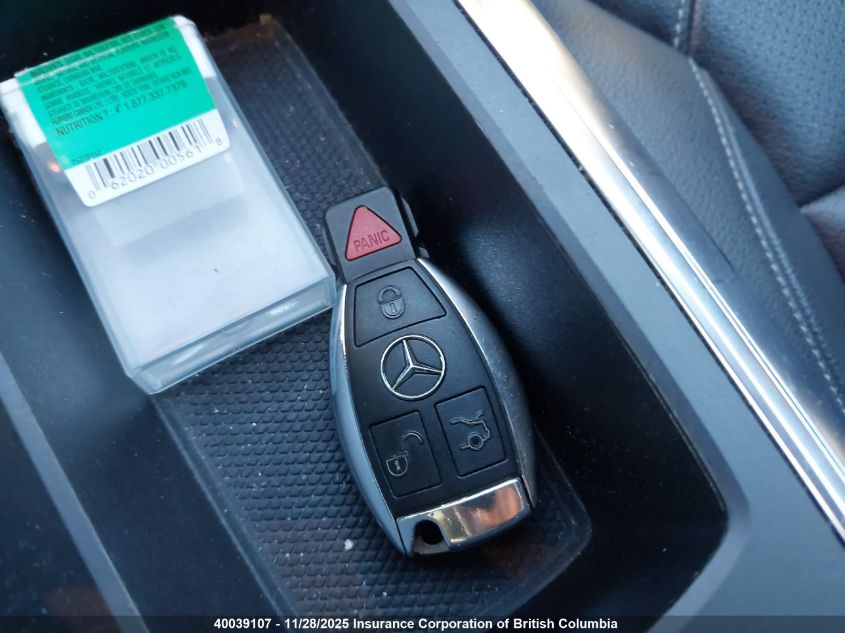 2015 Mercedes-Benz Ml 350 Bluetec VIN: 4JGDA2EB2FA537567 Lot: 40039107