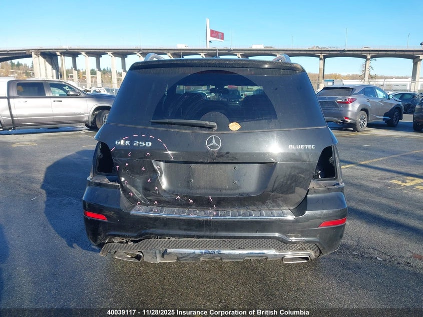 2015 Mercedes-Benz Glk 250 Bluetec VIN: WDCGG0EB4FG407155 Lot: 40039117