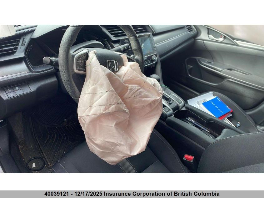 2019 Honda Civic VIN: 2HGFC2F51KH010231 Lot: 40039121