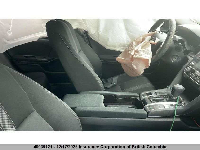 2019 Honda Civic VIN: 2HGFC2F51KH010231 Lot: 40039121