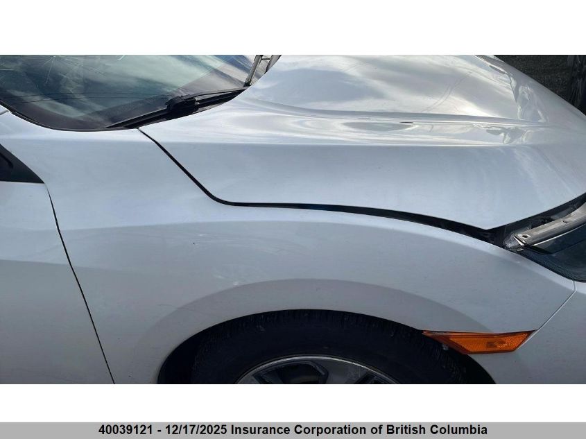 2019 Honda Civic VIN: 2HGFC2F51KH010231 Lot: 40039121