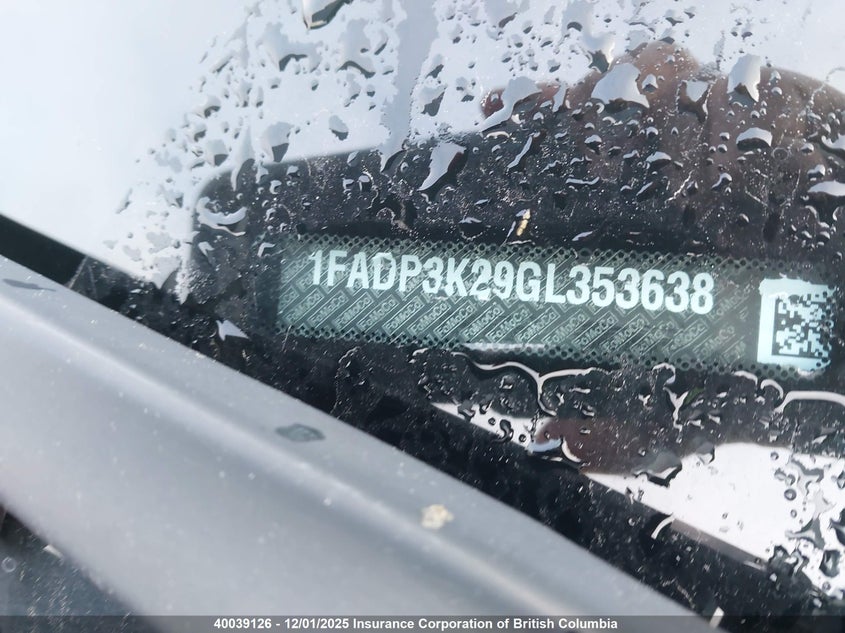 1FADP3K29GL353638 2016 FORD FOCUS photo no. 18