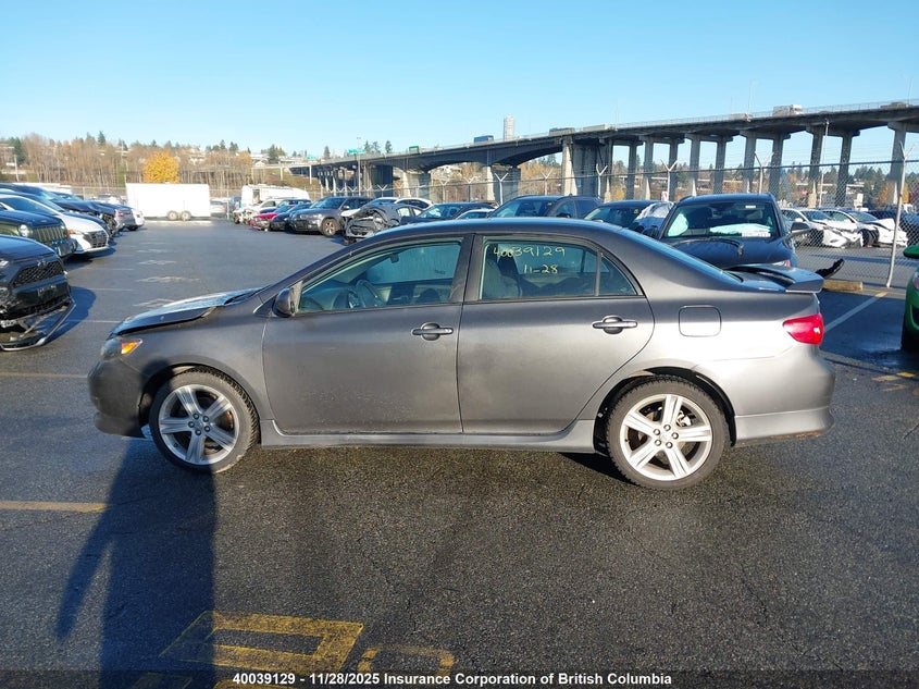 2009 Toyota Corolla Xrs VIN: 2T1BE40E69C018387 Lot: 40039129
