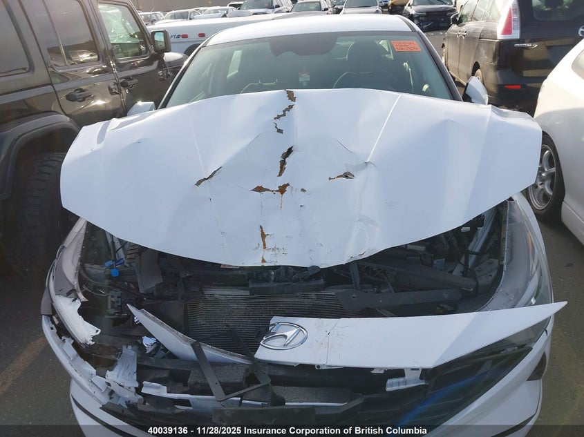 2022 Hyundai Elantra Sel VIN: KMHLM4AG9NU338612 Lot: 40039136