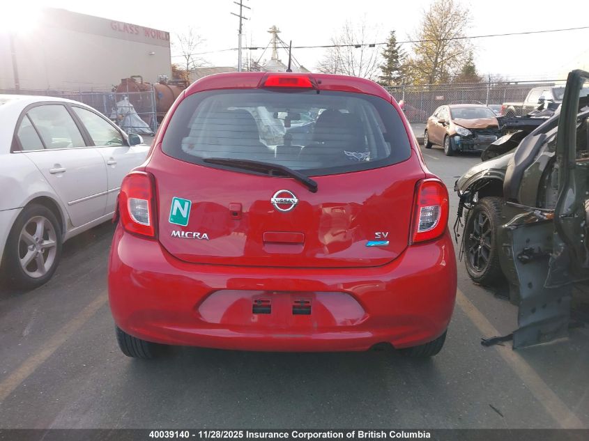 2015 Nissan Micra VIN: 3N1CK3CP8FL227310 Lot: 40039140