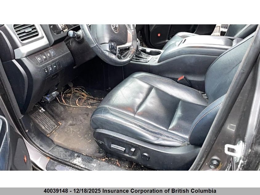 2015 Toyota Highlander Hybrid Ltd Platinum VIN: 5TDDCRFHXFS011328 Lot: 40039148