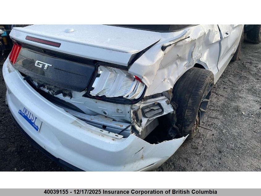 2021 Ford Mustang Gt VIN: 1FATP8FF2M5101686 Lot: 40039155