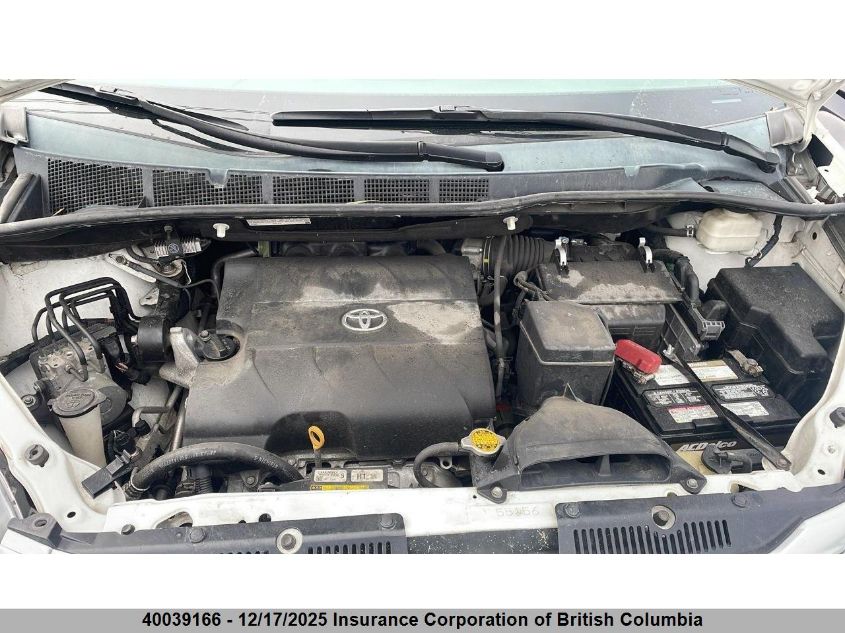 2012 Toyota Sienna Xle/Limited VIN: 5TDYK3DCXCS265450 Lot: 40039166