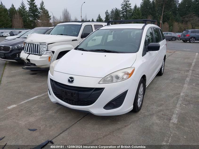 JM1CW2CL9C0133261 2012 MAZDA 5 photo no. 2