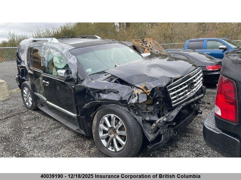 2010 Infiniti Qx56 VIN: 5N3ZA0NE4AN907396 Lot: 40039190