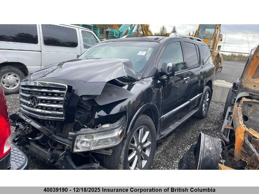 2010 Infiniti Qx56 VIN: 5N3ZA0NE4AN907396 Lot: 40039190