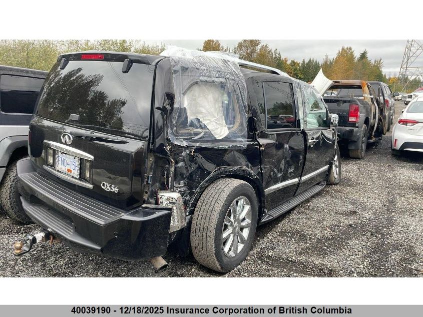 2010 Infiniti Qx56 VIN: 5N3ZA0NE4AN907396 Lot: 40039190