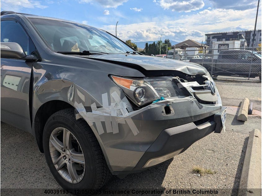 2HNYD28888H005171 2008 ACURA MDX photo no. 8