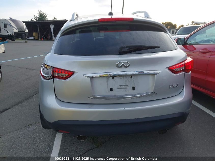 2009 Infiniti Fx35 VIN: JNRAS18W39M157301 Lot: 40039223