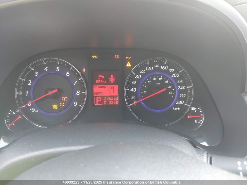 2009 Infiniti Fx35 VIN: JNRAS18W39M157301 Lot: 40039223