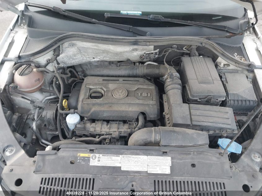 2014 Volkswagen Tiguan S/Se/Sel/R-Line VIN: WVGJV3AX3EW564812 Lot: 40039228