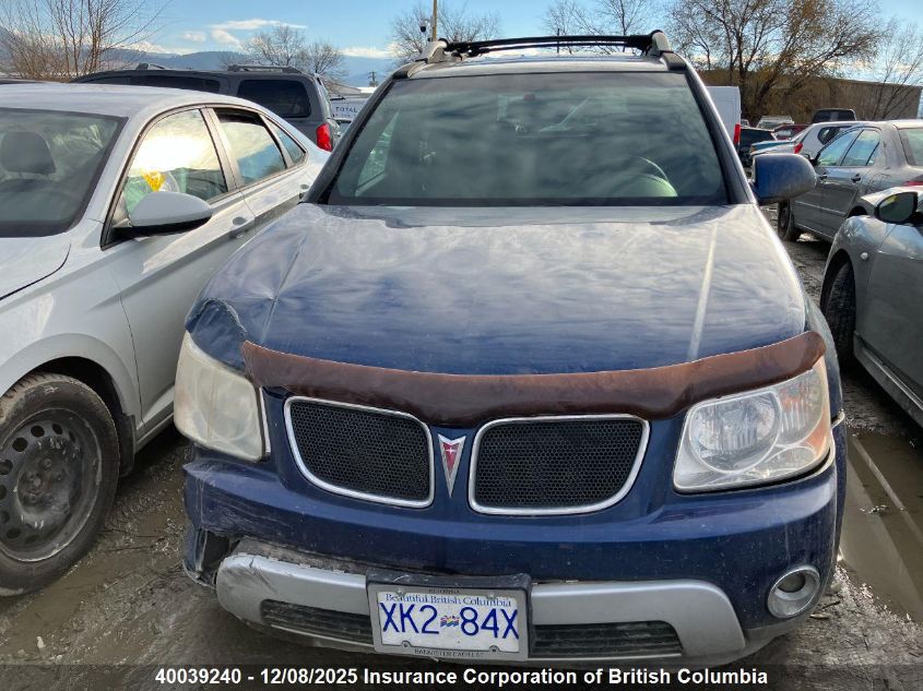 2009 Pontiac Torrent VIN: 2CKDL33F196245039 Lot: 40039240