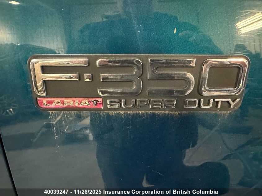 2002 Ford F350 VIN: 1FTSX31S82EC56026 Lot: 40039247