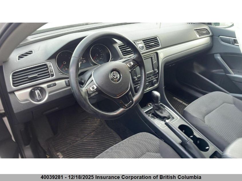 2017 Volkswagen Passat S VIN: 1VWAT7A35HC001469 Lot: 40039281