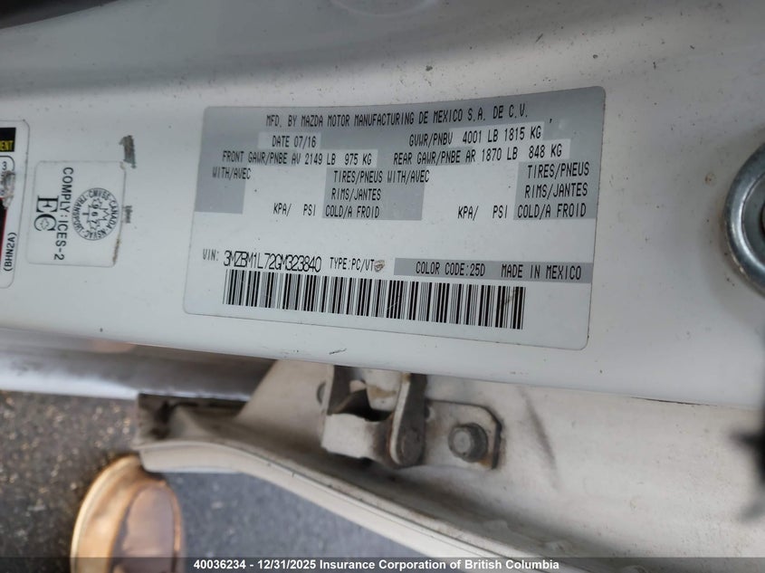 3MZBM1L72GM323840 2016 MAZDA 3 photo no. 9