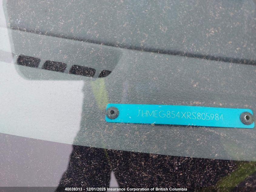 JHMEG854XRS805984 1994 HONDA CIVIC photo no. 9