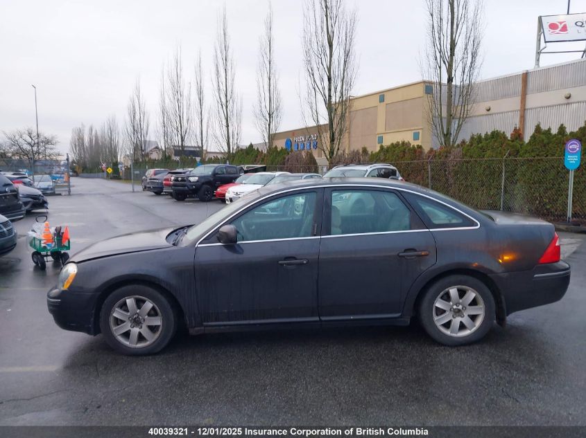 2007 Ford 500 VIN: 1FAHP24107G159735 Lot: 40039321