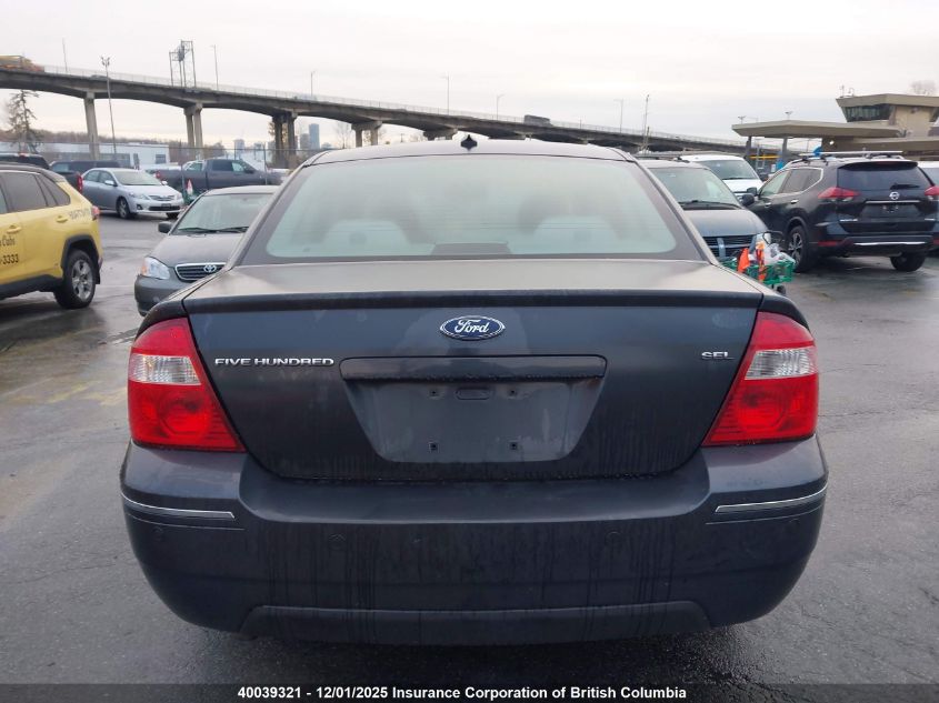 2007 Ford 500 VIN: 1FAHP24107G159735 Lot: 40039321