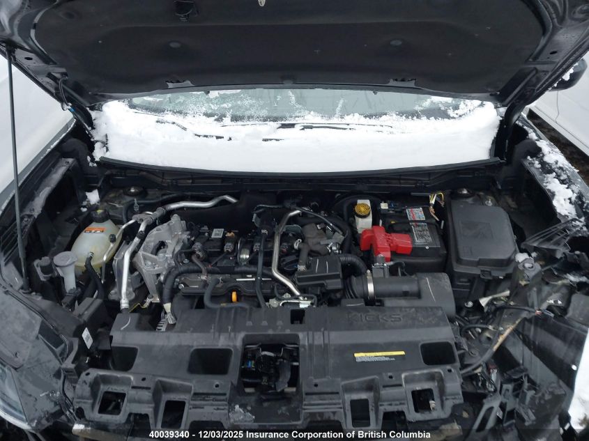 2025 Nissan Kicks VIN: 3N8AP6BB4SL328274 Lot: 40039340