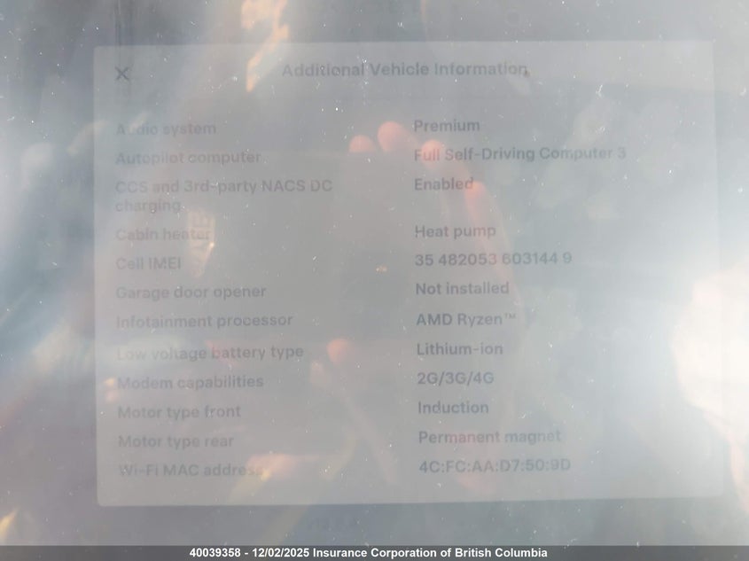 LRWYGDEE0PC265467 2023 TESLA MODEL Y photo no. 12