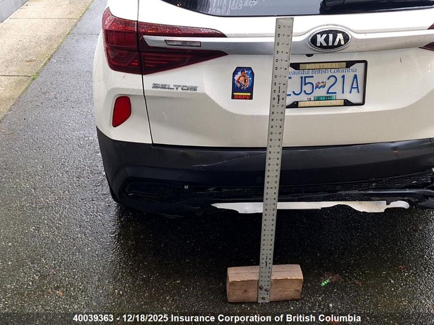 2021 Kia Seltos S VIN: KNDEUCAA2M7052536 Lot: 40039363