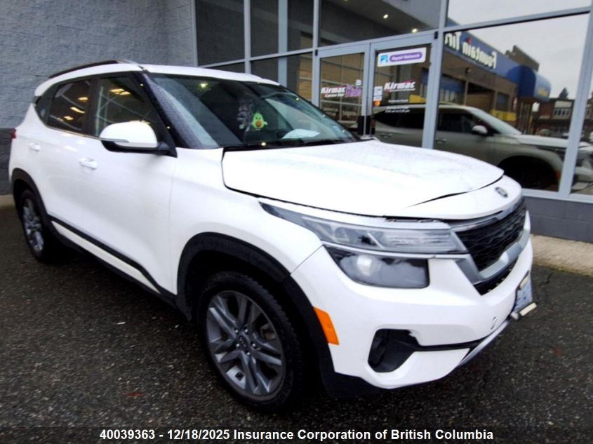 2021 Kia Seltos S VIN: KNDEUCAA2M7052536 Lot: 40039363