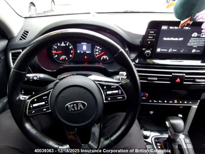 2021 Kia Seltos S VIN: KNDEUCAA2M7052536 Lot: 40039363