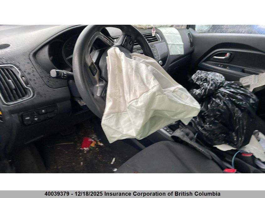 2016 Kia Rio Lx VIN: KNADM4A39G6547746 Lot: 40039379