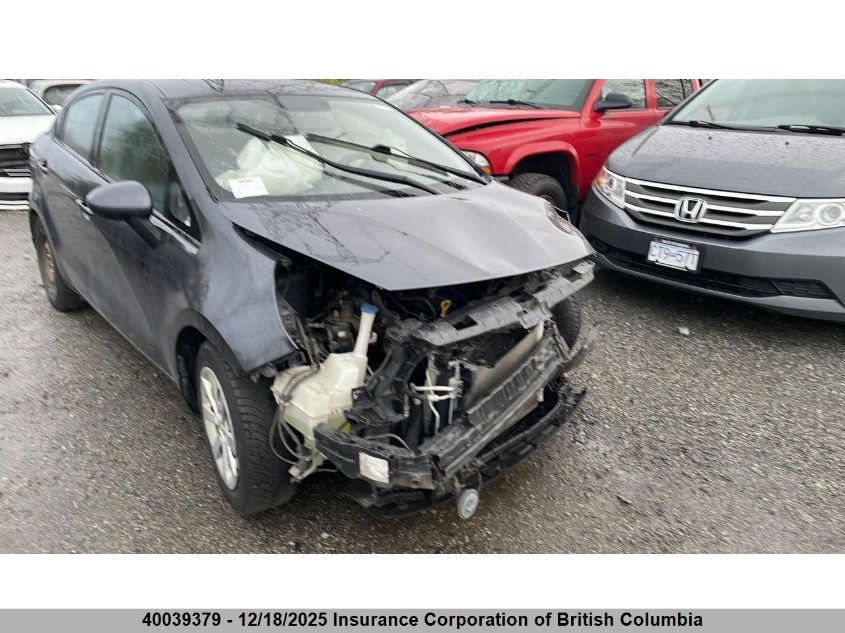 2016 Kia Rio Lx VIN: KNADM4A39G6547746 Lot: 40039379