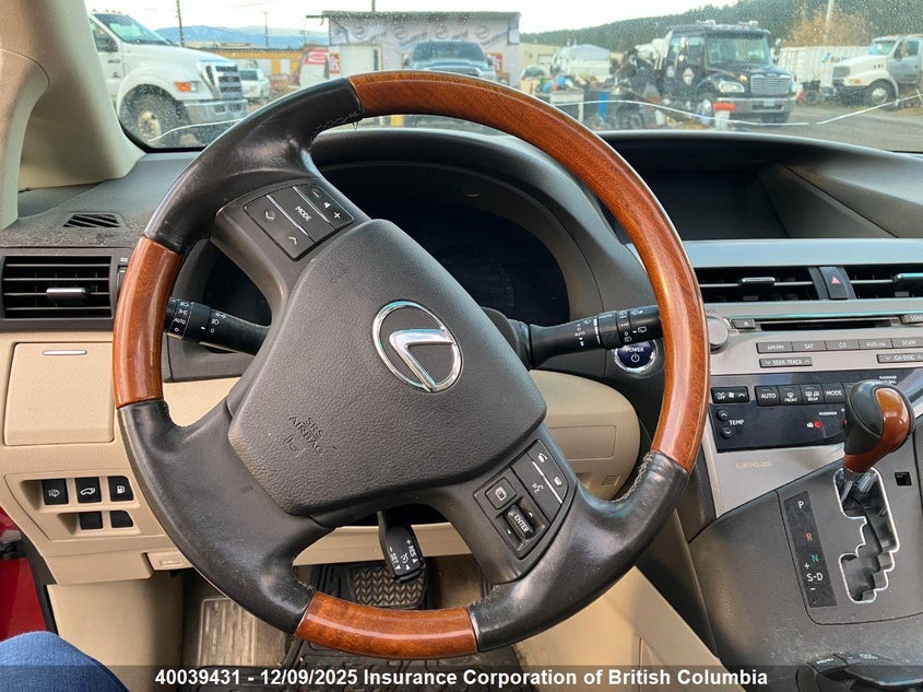 JTJBC1BA0A2409002 2010 LEXUS RX photo no. 10