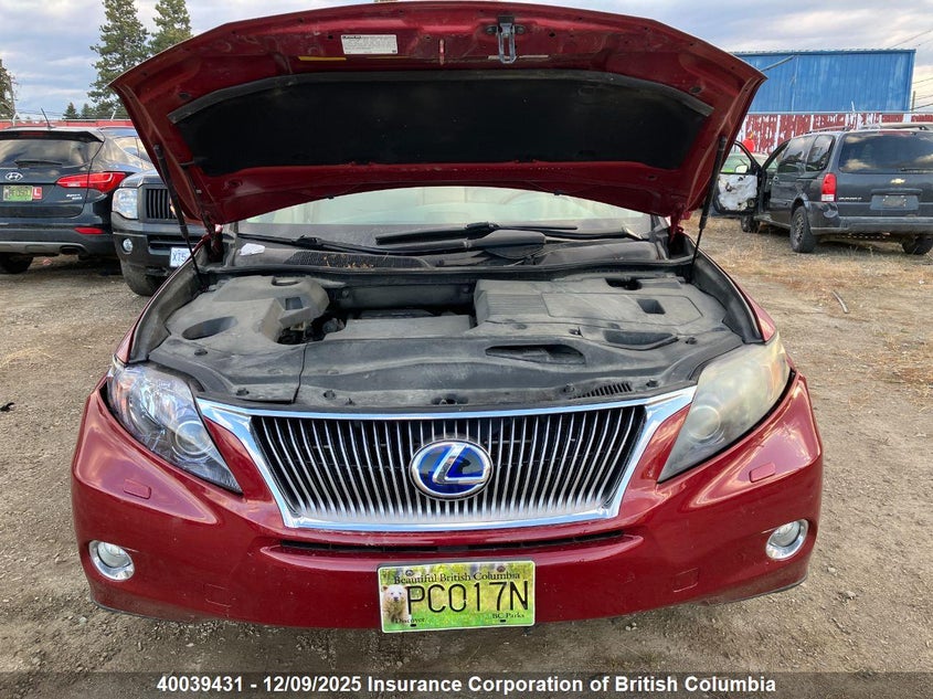 JTJBC1BA0A2409002 2010 LEXUS RX photo no. 17