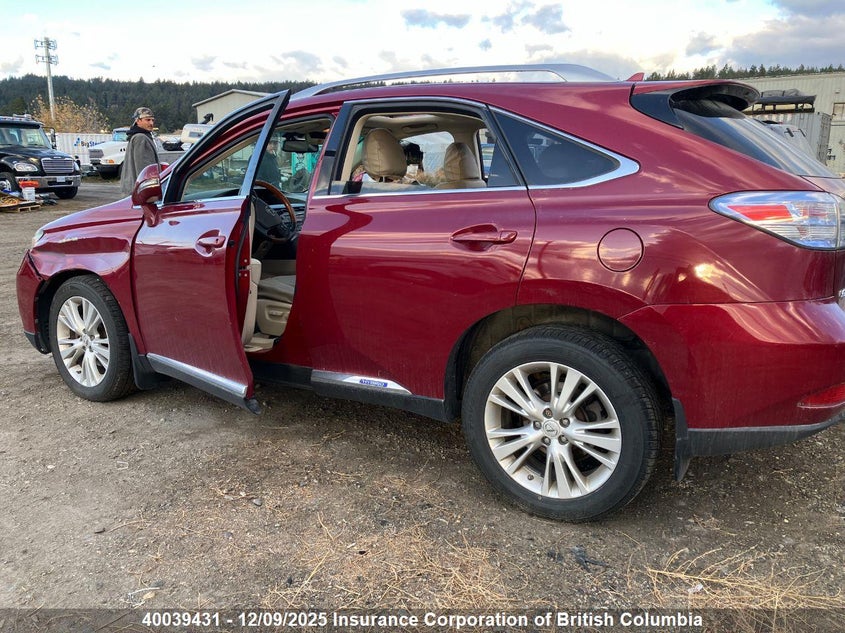 JTJBC1BA0A2409002 2010 LEXUS RX photo no. 3
